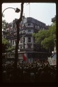 La façade de l'Humanité un jour de mai 1968