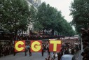 Manifestation, boulevard Saint-Martin