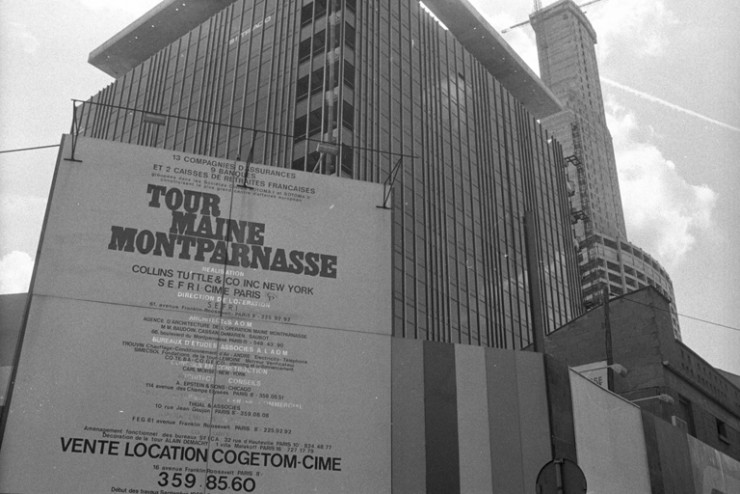 La Tour Maine-Montparnasse en construction