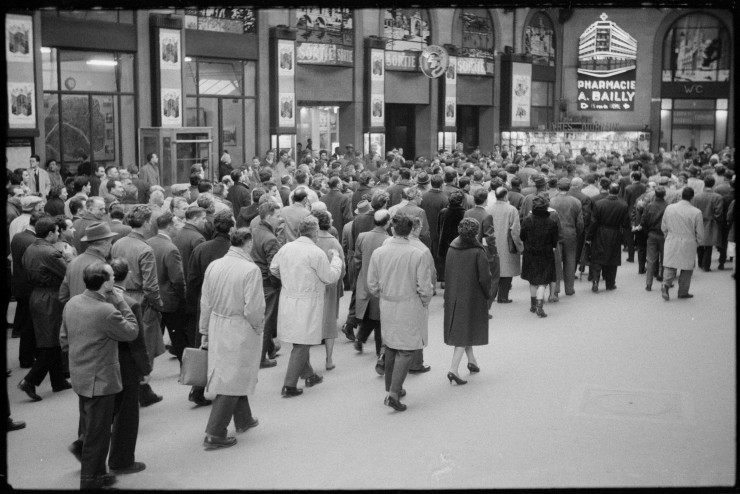 Grève St-Lazare. 9 février 1962.