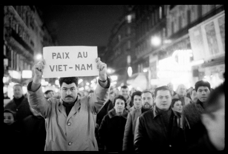 Manifestation pour la paix au Vietnam